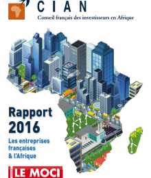 Rapport CIAN 2016 - Les entreprises françaises & l'Afrique
