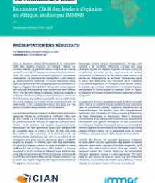 Baromètre Africaleads 2020, Baromètre CIAN des leaders d'opinion en Afrique